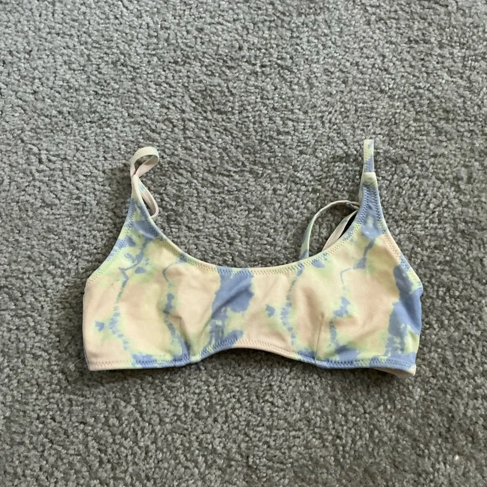 Triangl Swimwear Tie dye Bikini Top